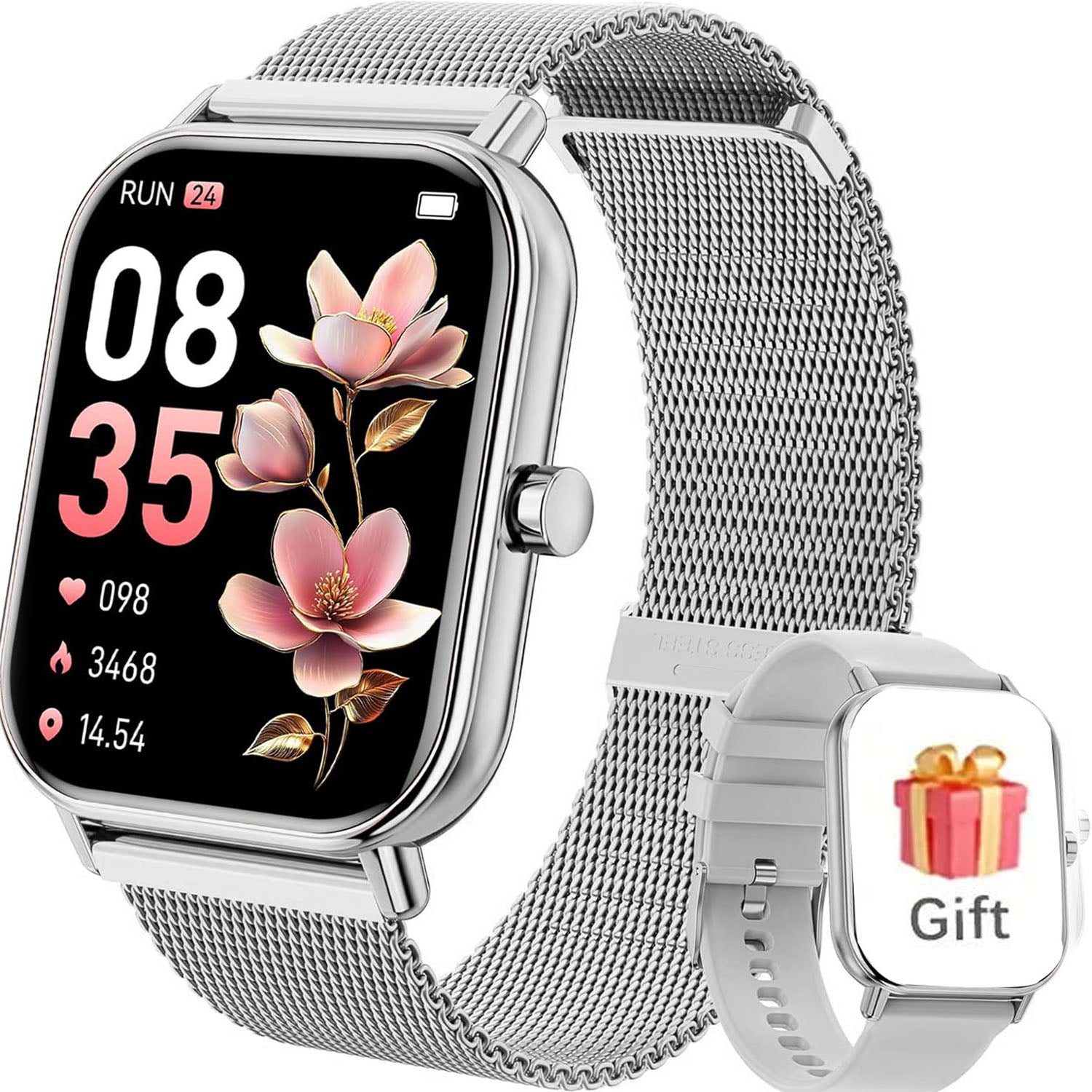 New Smartwatches Now on Sale, Featuring Message Alerts, Call Answering, Health Monitoring, Activity Tracking, Notification Reminders, and Fitness Functions.Not Waterproof